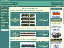 Tablet Screenshot of modelmarket.co.uk